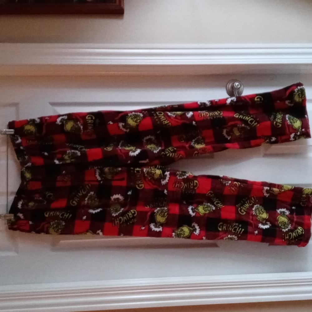 Grinch lounging pants
